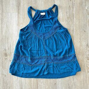 Womens Taylor & Sage Blue Tank Top - M